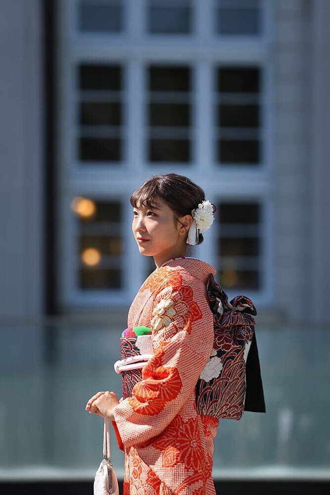 京都で成人式ロケーション撮影