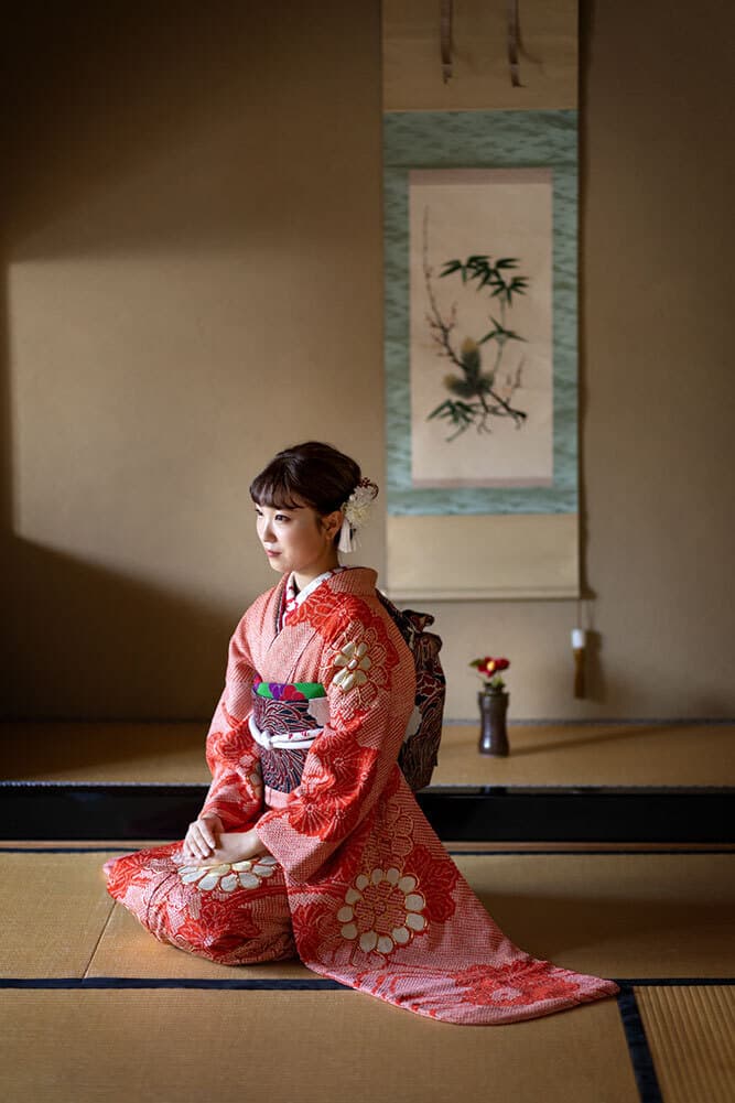 京都で成人式ロケーション撮影