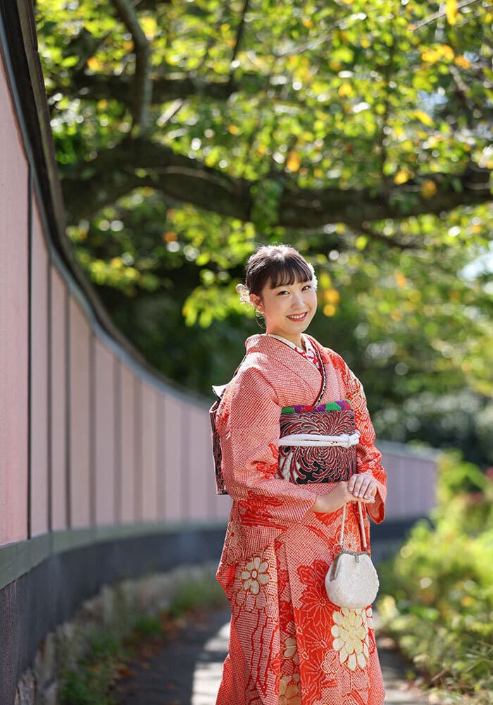 京都で成人式ロケーション撮影