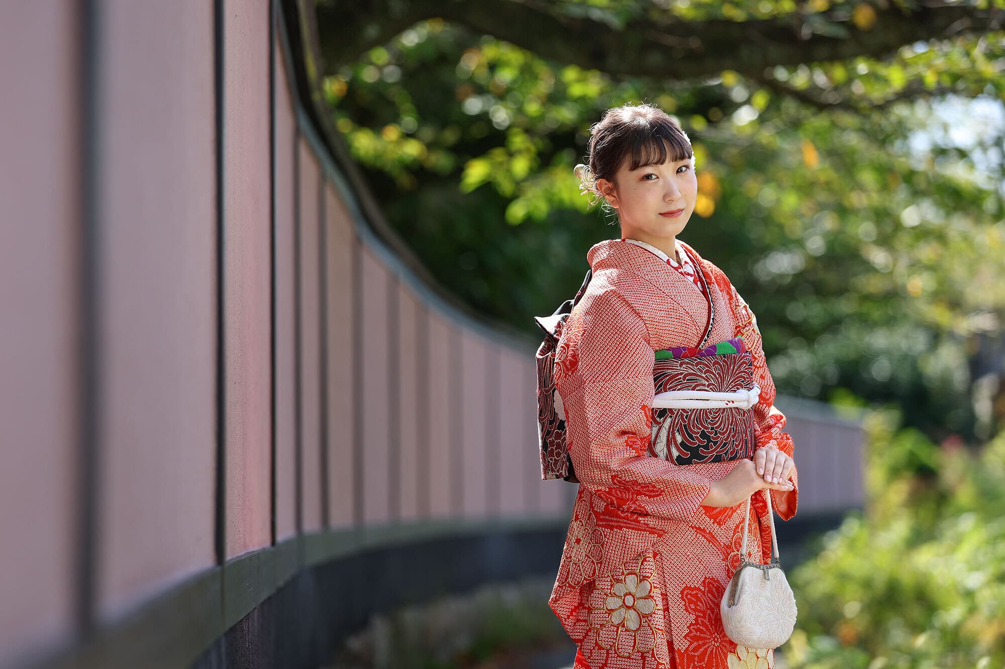 京都で成人式ロケーション撮影