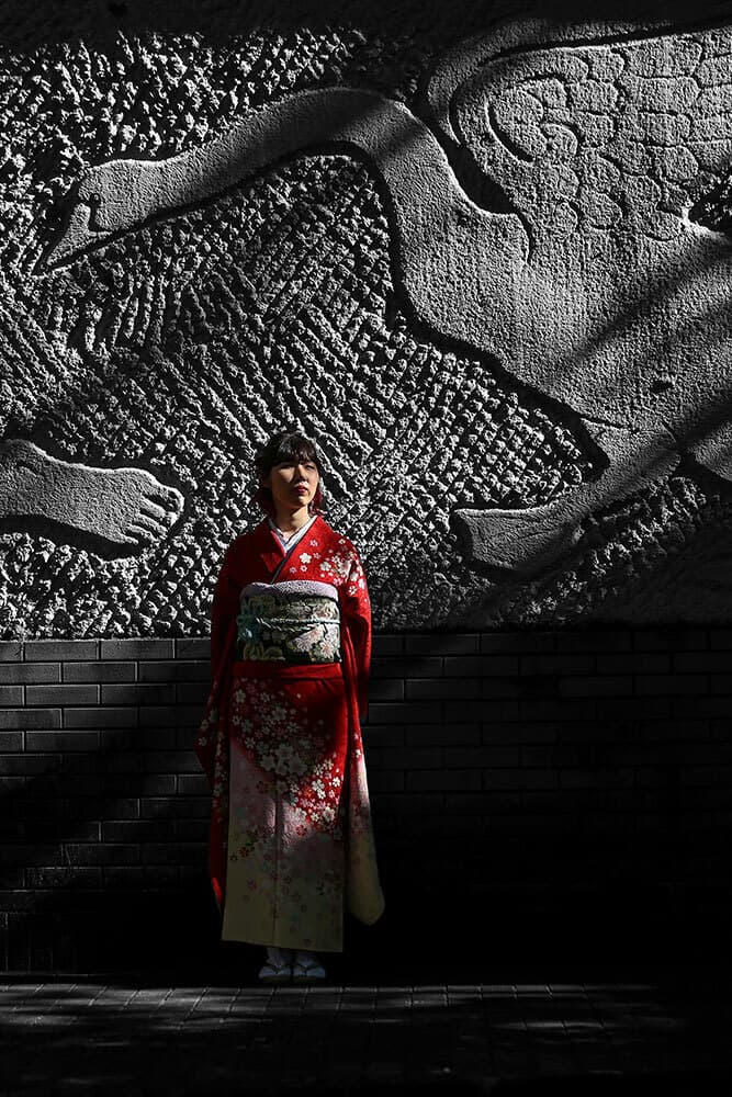 京都で成人式ロケーション撮影