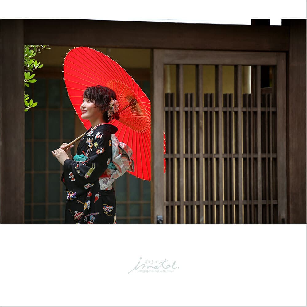 京都で成人式ロケーション撮影