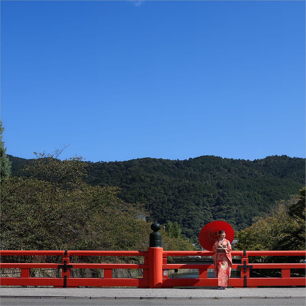 京都で成人式ロケーション撮影