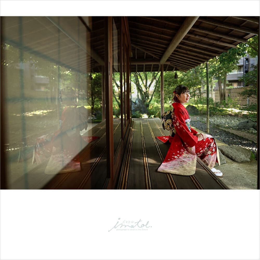 京都で成人式ロケーション撮影